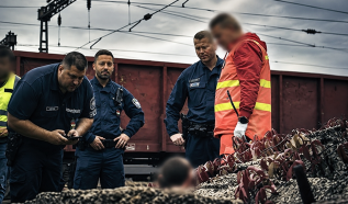 Kihűlés fenyegette a kecskeméti vasútállomáson talált férfit
