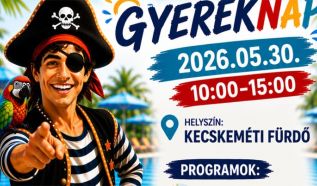Színes gyermeknapi programokkal várja a családokat a Kecskeméti Fürdő