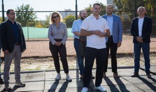 Megújult a Lánchíd Utcai Sport Általános Iskola sportpályája