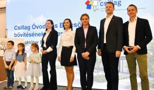 Bővült a Mercedes gyári Csillag Bölcsőde és Óvoda