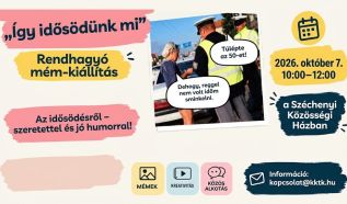 „Így idősödünk mi” – Rendhagyó mém-kiállítás nyílik a Széchenyi István Közösségi Házban
