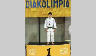 Kiemelkedő siker a judo Diákolimpián: arany- és bronzérmet is szerzett a Refi diákja