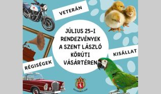 Kisállatvásár, veteránbörze és régiségpiac várja a látogatókat szombaton a kecskeméti vásártéren