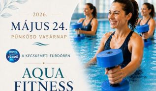 Pünkösd vasárnap a Kecskeméti Fürdőben és az Aqua Gyógyászaton