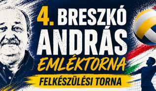 Három napon át készülhetnek a szezonra a fiatal röplabdázók a 4. Breszkó András Emléktornán