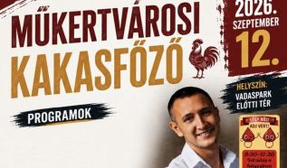 Kakasfőző, családi programok és Peter Šrámek – Egész napos program várja a műkertvárosiakat