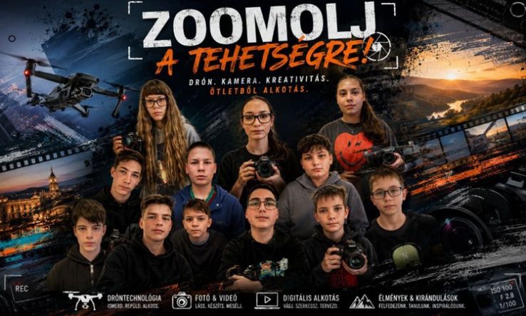 Lánchíd általános iskola: digitális alkotóműhelyben bontakoztathatták ki tehetségüket a diákok