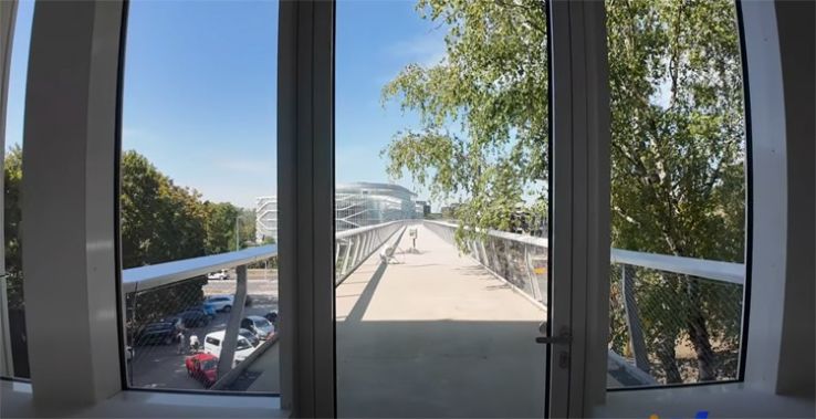 Újabb mérföldkőhöz érkezett a CAMPUS II: elkészült a híd bekötése
