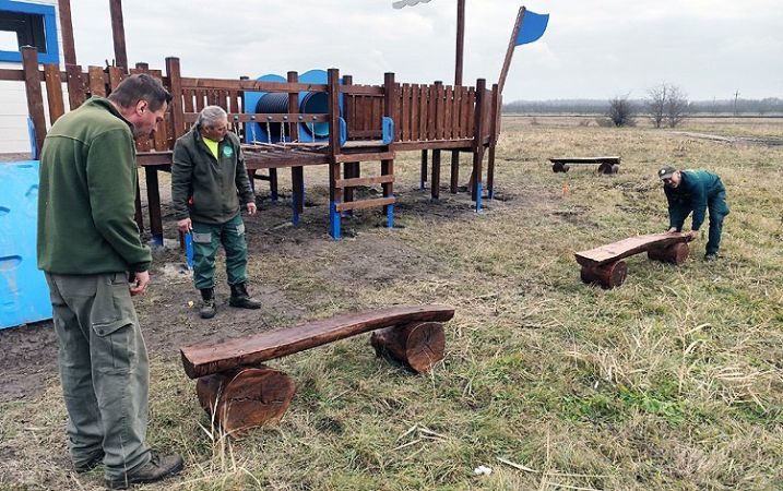 Padokkal bővítette a borbási játszóteret a Hírös Sport Nonprofit Kft.