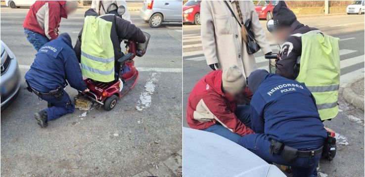 Kecskeméti rendőrök: Amikor a segítség gyorsan érkezett