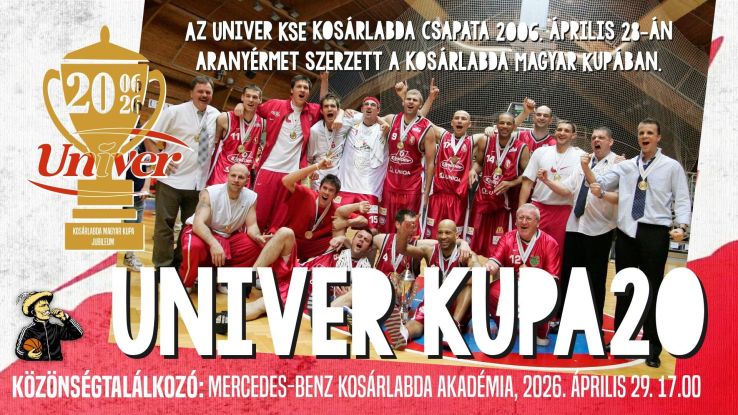 Univer Kupa 20: megváltozott a közönségtalálkozó helyszíne