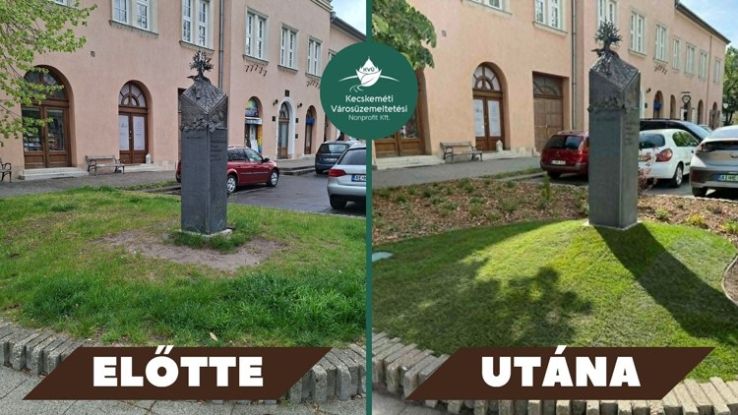 Méltó környezetben az "Üldözöttek" emlékmű