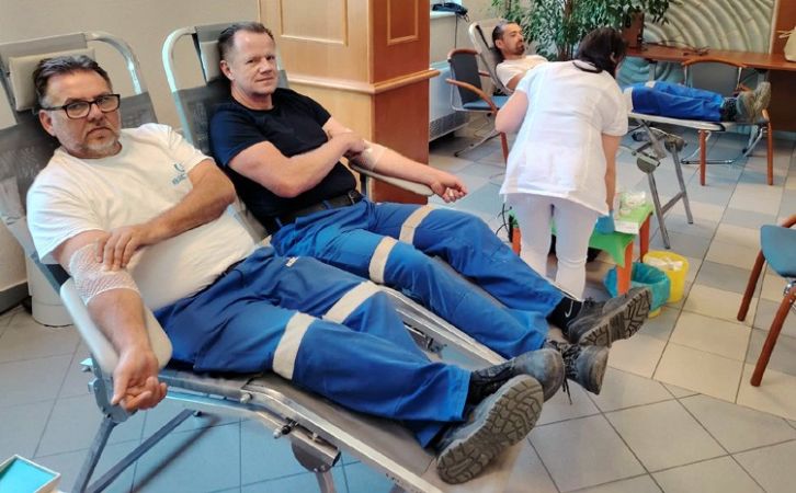 Harmincharmadik alkalommal szervezett véradást a BÁCSVÍZ Zrt.