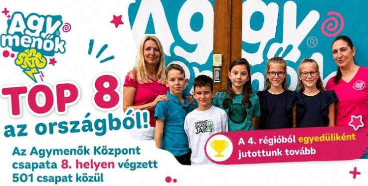 Az Agymenők Tehetséggondozó és Fejlesztő Központ csapata a legjobb nyolc között végzett a pénzügyi vetélkedőn