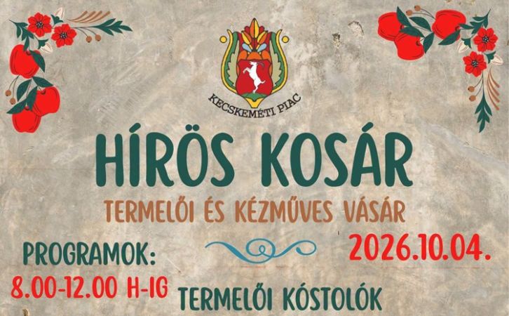 "Tökös vasárnap" várja a családokat a Hírös Kosárban