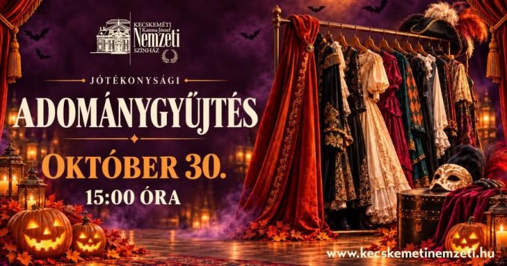 Halloween-i kincsvadászatot rendez a kecskeméti színház