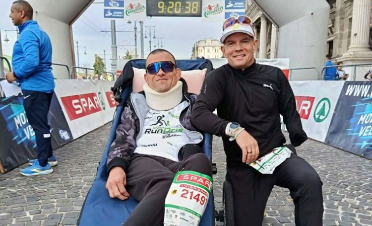 Újabb jótékonysági futás: Az autista gyermekekért futott 30 kilométert Boronkay Péter és Dr. Nagy András