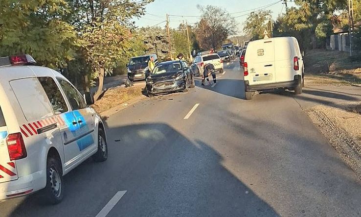 Utoléréses baleset történt Kecskemét és Hetényegyháza között