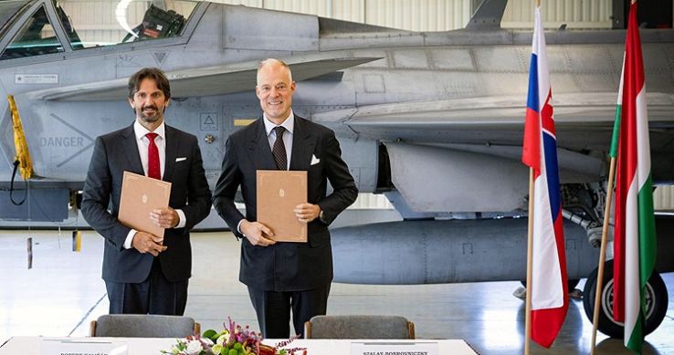 A kecskeméti Gripenek jövőre is védik Szlovákia légterét