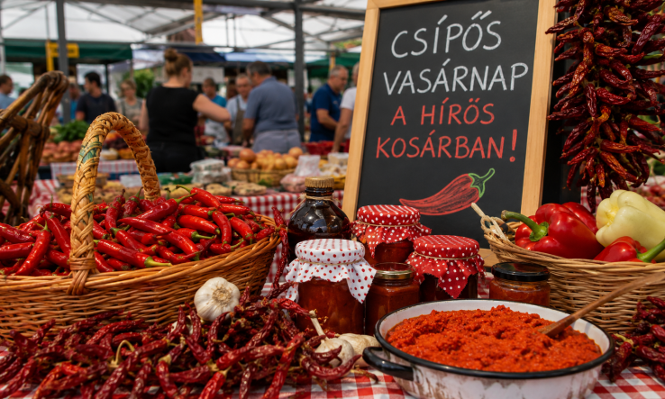 Paprikás ízekkel és családi programokkal készül a Hírös Kosár vasárnap