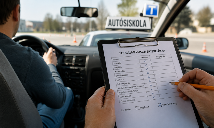 Más helyett vizsgázott az oktató, de kétszer is megbukott a forgalmi vizsgán