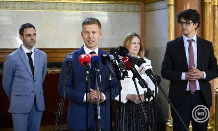 Magyar Péter az uniós pénzekről tárgyalt az Európai Bizottság vezetőivel