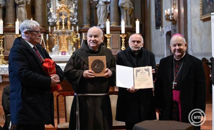 Bábel Balázs is részt vett az idei Parma fidei - Hit pajzsa díj átadásán