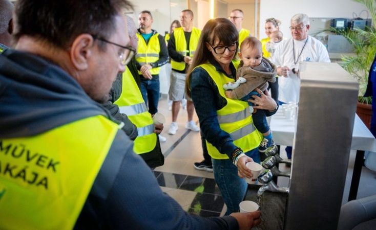 Betekinthettek a kecskeméti vízműtelep kulisszái mögé az Erőművek Éjszakáján