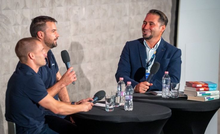 A kecskeméti egyetemen tartottak előadást Kapu Tibor és Cserényi Gyula