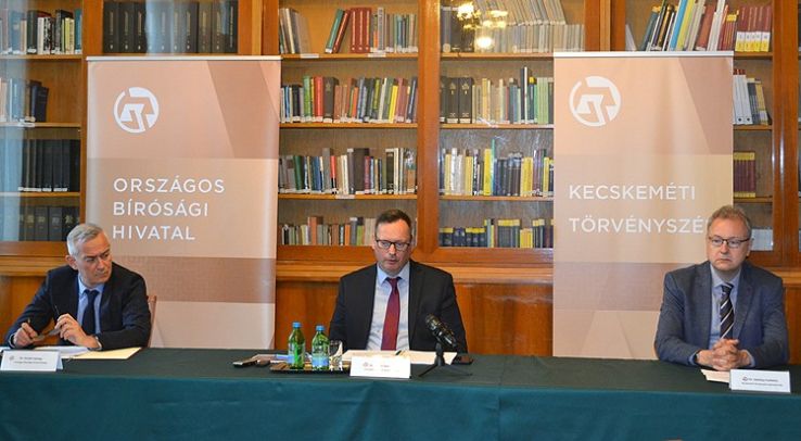 Csökkent az ügyhátralék, magas színvonalon működik a Kecskeméti Törvényszék – Értékelték a 2025-ös évet