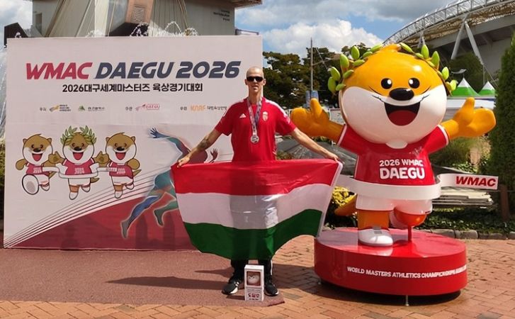 Világbajnoki ezüstérmet szerzett Daeguban a kecskeméti KARC atlétája