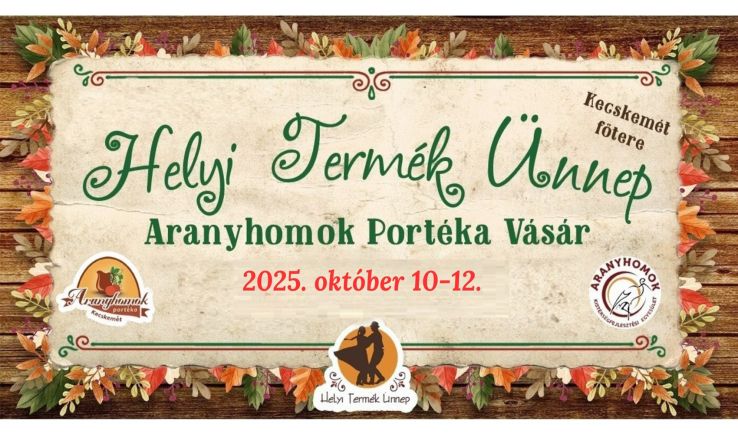 Gasztrokínálattal és programokkal vár a XXII. Őszi Helyi Termék Ünnep Kecskeméten