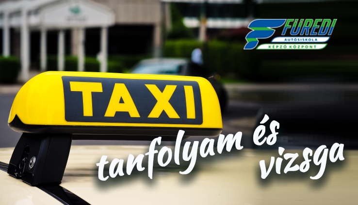 TAXI-s tanfolyamot indít a Füredi Autósiskola