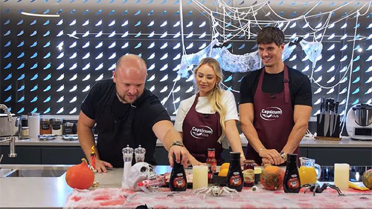Bódi Bence és Varga Rebeka az Univer Capsicum Clubjában