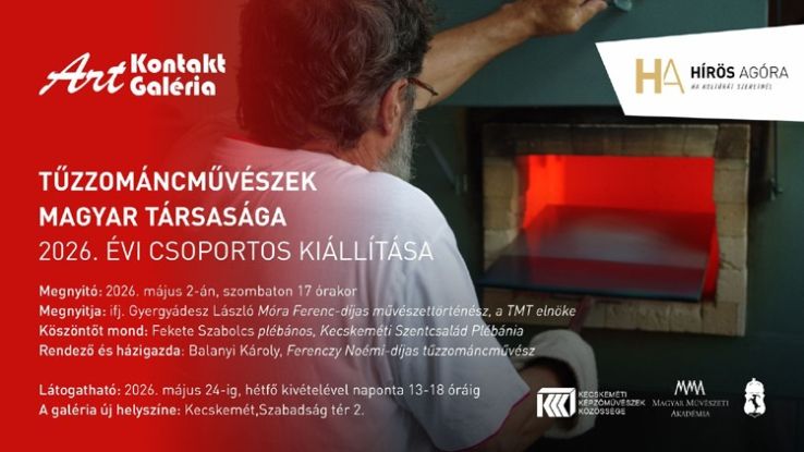 Tűzzománcművészek országos kiállítása nyílik Kecskeméten