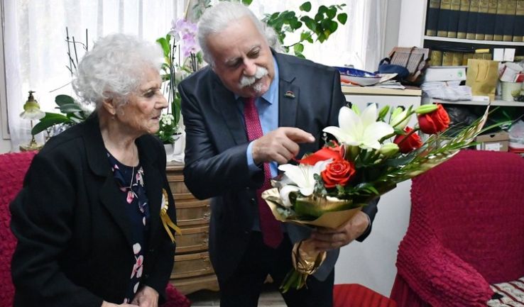 A Kecskeméten élő Mészárosné Androvicz Mária 101 éves lett