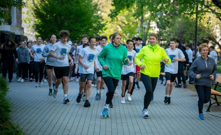 Jótékonysági Futógála a Kecskeméti Református Gimnáziumban