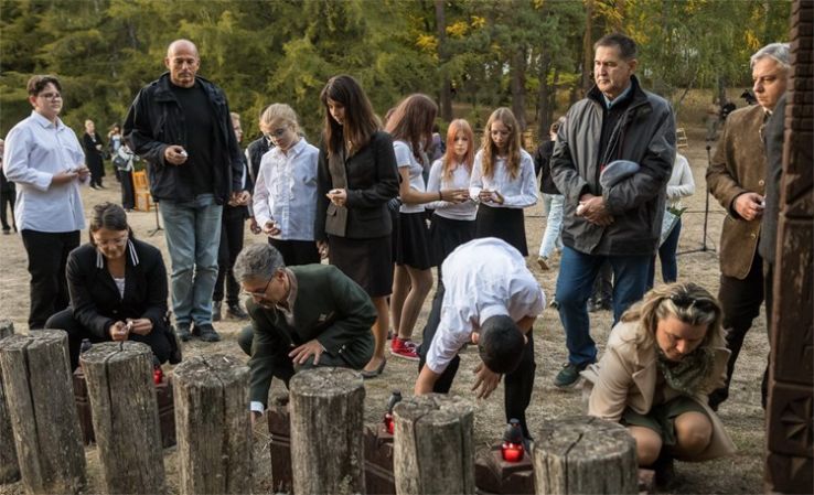A Nyíri-erdőben is megemlékeztek az aradi vértanúkról