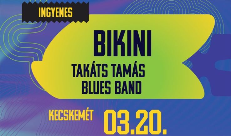 Ingyenes rock- és blueskoncert Kecskeméten március 20-án