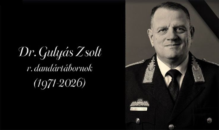 Végső búcsút vettek Dr. Gulyás Zsolt dandártábornoktól