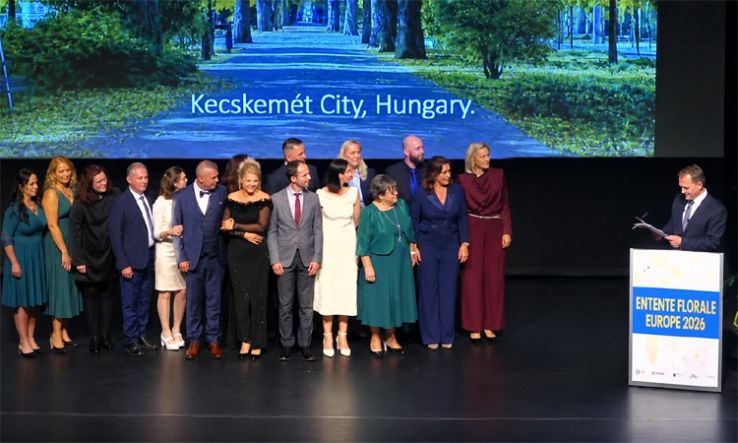 Entente Florale Europe 2026: Nem maradt díj nélkül Kecskemét - Rangos európai különdíjat kaptunk Írországban