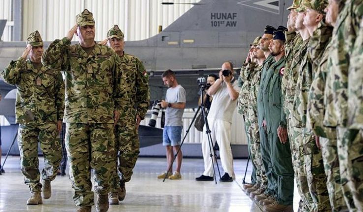 Negyedik alkalommal látja el Magyarország a NATO balti országainak légtérrendészeti feladatait