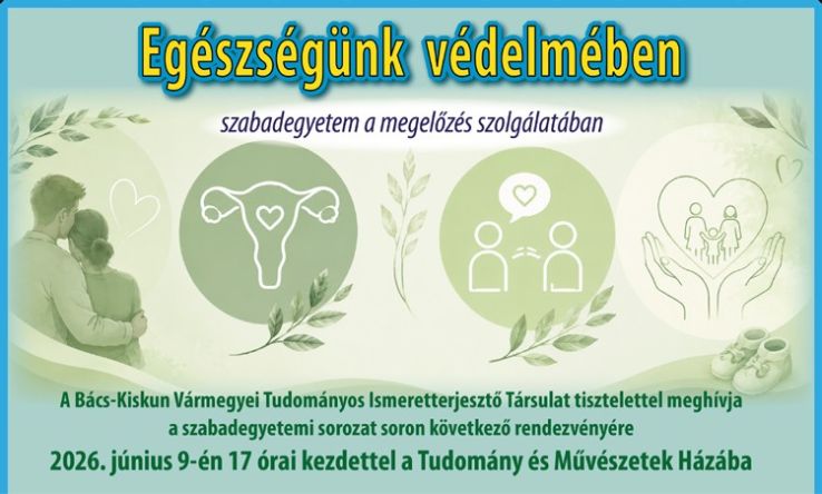 Előadás Kecskeméten a meddőség nőgyógyászati okairól, kezeléséről és a szaktanácsadás szerepéről