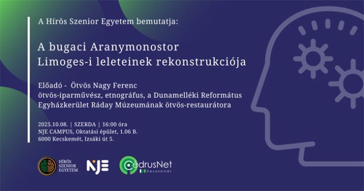 Folytatódik a Hírös Szenior Egyetem – Különleges előadás a középkori ötvösművészet titkairól