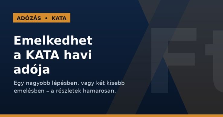 Magyar Péter: A KATA havi adóját emelni kell - akár egy lépésben jelentősen, akár két kisebb lépésben
