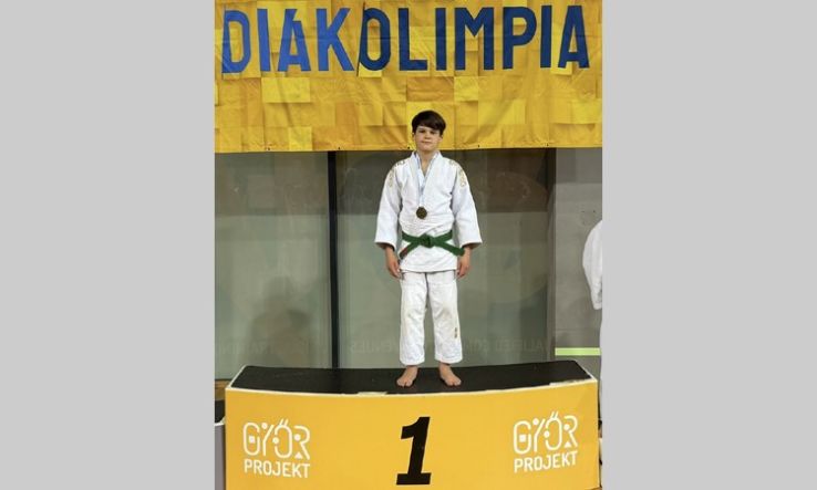 Kiemelkedő siker a judo Diákolimpián: arany- és bronzérmet is szerzett a Refi diákja