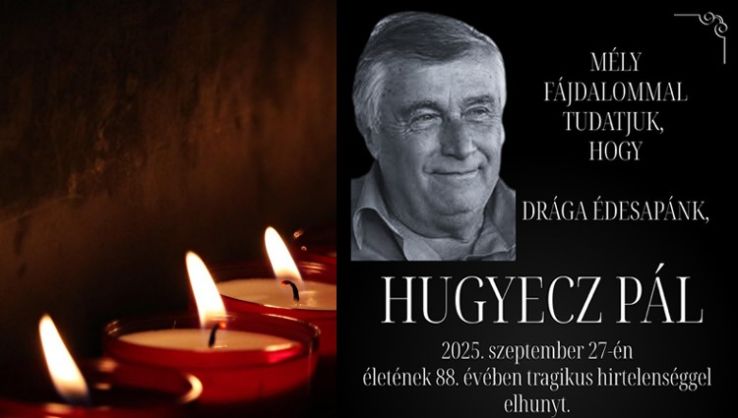 Elhunyt Hugyecz Pál, az AGRIKON KAM Kft. ügyvezető elnöke