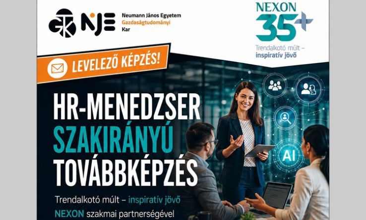 HR-menedzser szakirányú továbbképzést indít a Neumann János Egyetem Gazdaságtudományi Kara