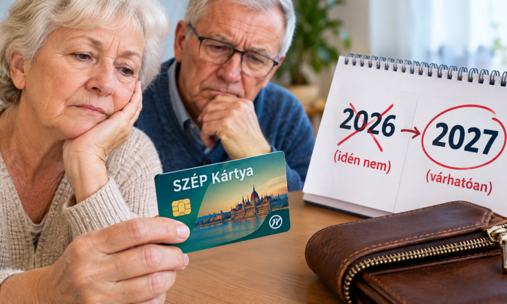 Idén már nem kapják meg a nyugdíjasok a SZÉP-kártyát – 2027-re tolódhat a juttatás