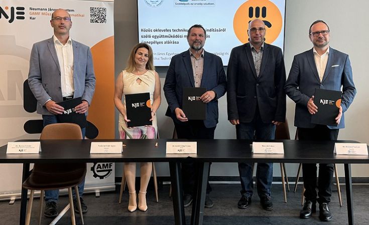 Együttműködési megállapodást kötött a Ceglédi Szakképzési Centrum és a Neumann János Egyetem